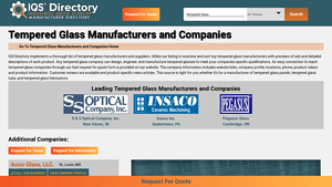 Tempered Glass Suppliers Manufacturers| IQS Directory - tempered glass manufacturer