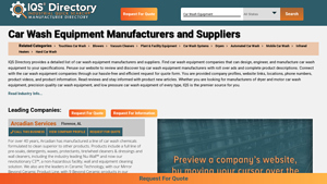 Car Wash Equipment Manufacturers and Suppliers - IQS Directory - car wash manufacturer