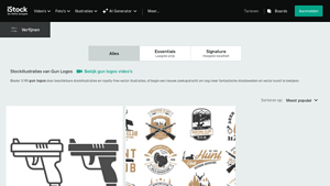 12,900+ Gun Logos Stock Illustrations, Royalty-Free Vector Graphics ... - gun manufacturer logos