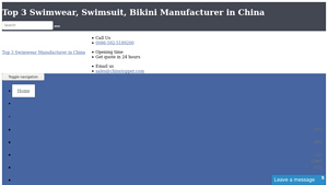 Top 3 Swimwear, Swimsuit, Bikini Manufacturer in China - Topper - swimwear manufacturer