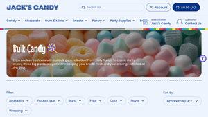 Bulk Candy - Jack's Candy - candy bag bulk