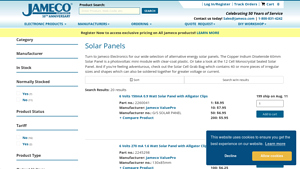 Solar Panels | Electronics Distributor Jameco - mini solar panel factory