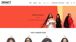 BRAID & BULK - Janetcollection.com - synthetic hair bulk