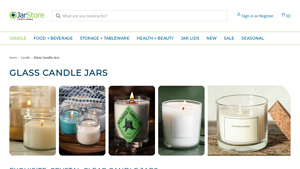 Candle Jars Bulk & Wholesale - Glass Candle Jars - Jar Store - glass candle holder bulk