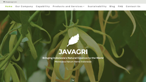 Home - Javagri - essential oil manufacturer