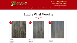 Vinyl Floor | Tampa & Eutis, FL - JB Factory Flooring - kitchen vinyl flooring factory