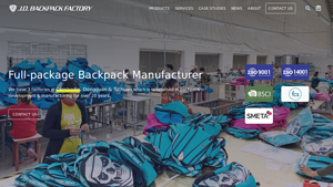 J.D. Backpack Factory: Backpack Manufacturer in Cambodia & China - backpack manufacturer