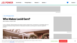 Who Makes Lucid Cars? - J.D. Power - lucid air car company