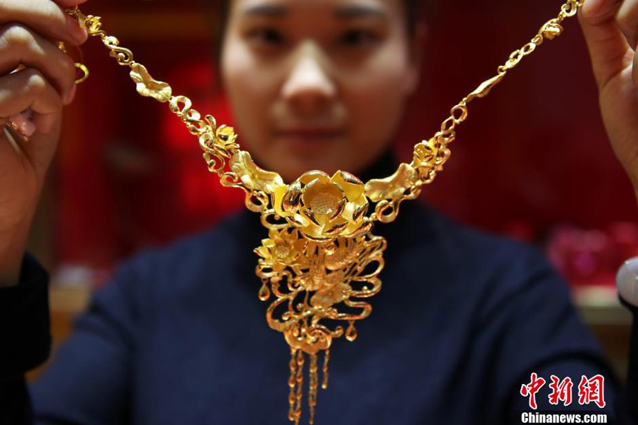 A relevant stock photo of jewellery china in a typical setting.