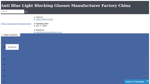 Anti Blue Light Blocking Glasses Manufacturer Factory China - Jiayu - anti blue light glasses factory