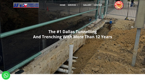 JJTunneling - The #1 Dallas Tunneling and Trenching - trenching company