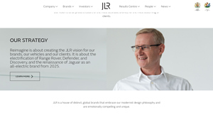 JLR Corporate Website - jaguar car manufacturer