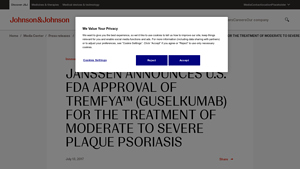 Janssen Announces U.s. Fda Approval of Tremfya™ (Guselkumab) for The ... - tremfya manufacturer