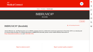 IMBRUVICA® (ibrutinib) - Janssen Science - imbruvica manufacturer