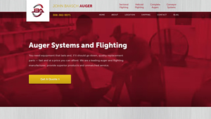 Home - John Baasch Augers & Flighting - best hydraulic auger manufacturer usa