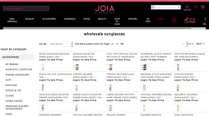 Wholesale Sunglasses - Joia Accessories - square sunglasses bulk