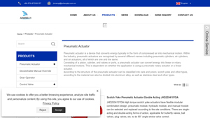 China Pneumatic Actuator Suppliers, manufacturers ,Factory - pneumatic actuator factory