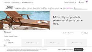 Outdoor Lounge Chairs & Chaise Lounges | Jordan's Furniture - outdoor chaise lounge factory