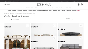 Outdoor Furniture Sets | Joss & Main - patio conversation sets factory