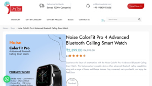 Noise ColorFit Pro 4 Advanced Bluetooth Calling Smart Watch - noise colorfit company