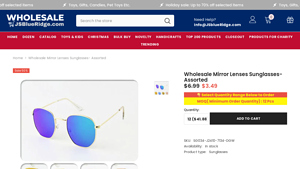 Wholesale Mirror Lenses Sunglasses - Assorted Styles - mirrored sunglasses bulk