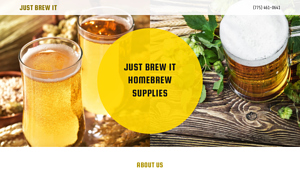 Just Brew It - Home Brew Supplies, Craft Beer on Tap - home brew supplies wholesale