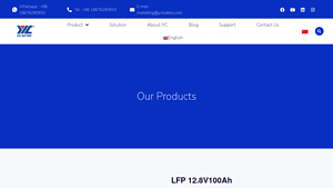 LFP 12.8V100Ah - JYC Battery - lithium phosphate battery factory