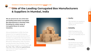 Corrugated Box Manufacturers in Mumbai | Corrugated Carton Box ... - corrugated carton box manufacturer