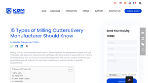 15 Types of Milling Cutters Every Manufacturer Should Know - milling cutters factory