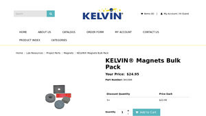 KELVIN® Magnets Bulk Pack-841584 - magnets bulk