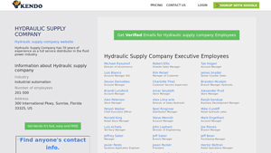 Hydraulic supply company information - Employees, Contact info - hydraulics supply company