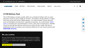 Wholesale 21700 Lithium Battery Supplier from China - 21700 battery bulk