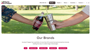 Keurig Dr Pepper » Brands - dr pepper manufacturer