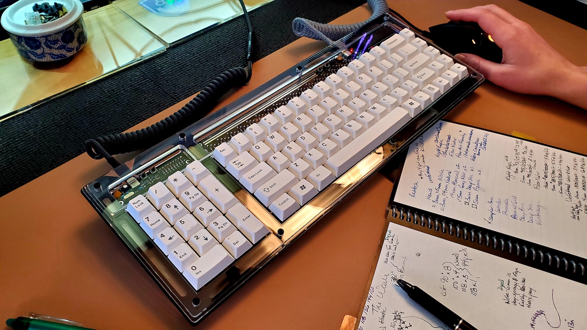 A relevant stock photo of keyboard custom in a typical setting.