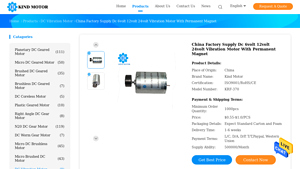 China Factory Supply Dc 6volt 12volt 24volt Vibration Motor With ... - vibration motor factory