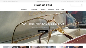 Kings of Past: Vintage Frames, Sunglasses and Designer Eyewear - vintage glasses company