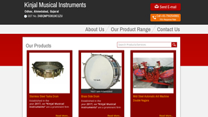 Kinjal Musical Instruments, Ahmedabad - Manufacturer of SS Dhol and ... - manufacturer of musical instruments
