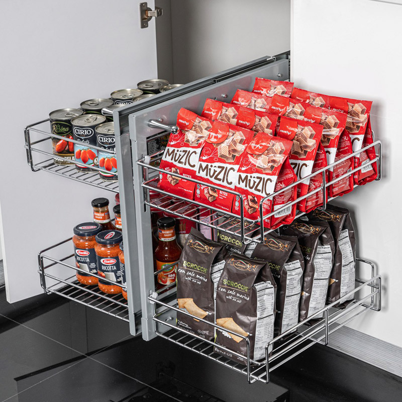 A relevant stock photo of kitchen basket manufacturer in a typical setting.