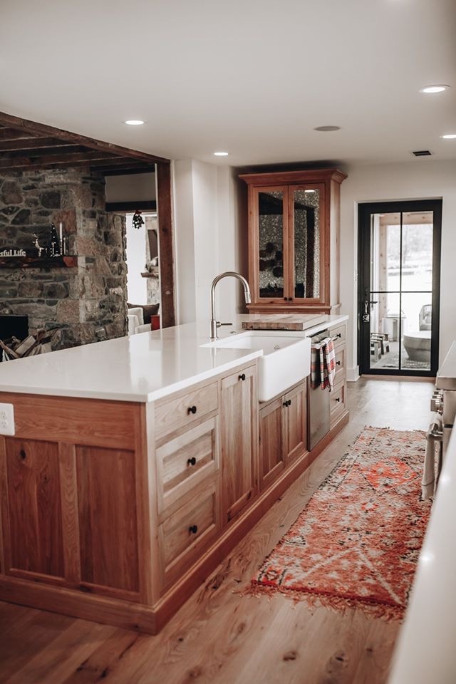 A relevant stock photo of kitchen islands custom in a typical setting.