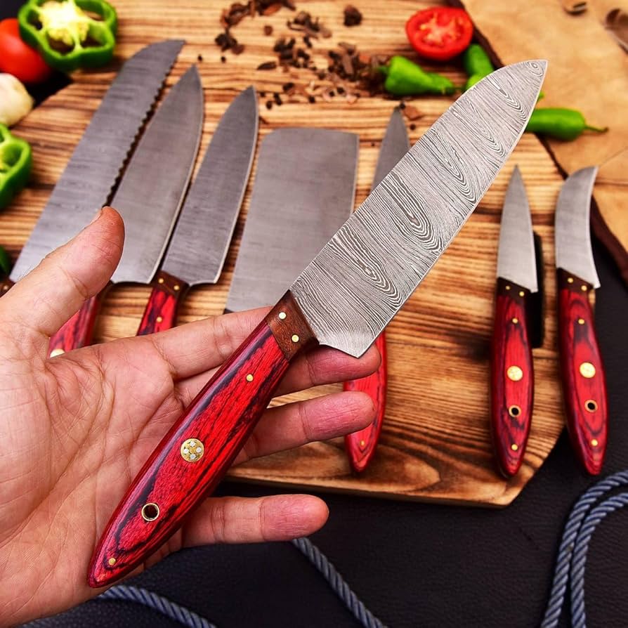 A relevant stock photo of kitchen knife custom in a typical setting.
