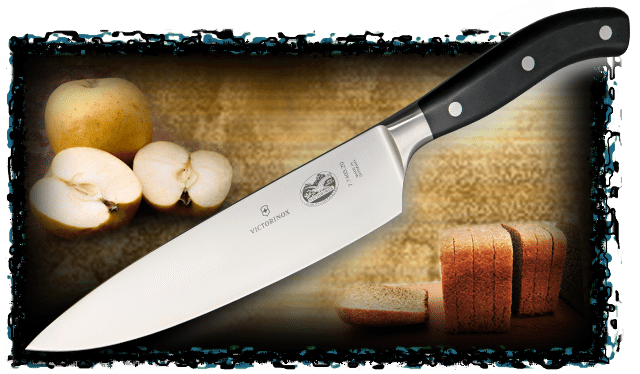 A relevant stock photo of kitchen knife supplier in a typical setting.