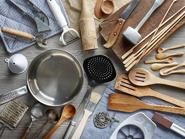 A relevant stock photo of kitchen tools supplier in a typical setting.
