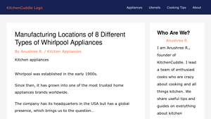 Manufacturing Locations of 8 Different Types of Whirlpool Appliances - whirlpool manufacturer