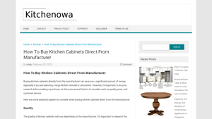How To Buy Kitchen Cabinets Direct From Manufacturer - Kitchen Ideas - kitchen cabinets direct from manufacturer
