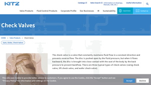 Check Valves - Comprehensive valve Manufacturer KITZ Corporation - check valve manufacturer