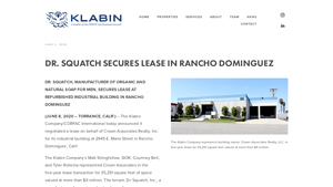 Dr. Squatch Secures Lease in Rancho Dominguez — Klabin - dr. squatch manufacturer