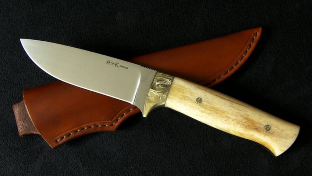 A relevant stock photo of knife manufacturer in a typical setting.