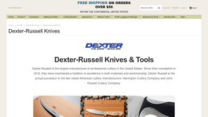 Dexter-Russell Knives | knifemerchant.com - dexter-russell manufacturer website
