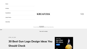 30 Best Gun Logo Design Ideas You Should Check - Kreafolk - gun manufacturer logos