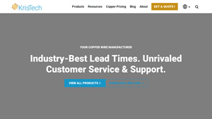 U.S.-Based Copper Wire Manufacturer | Wire Products | Kris-Tech - wire manufacturer